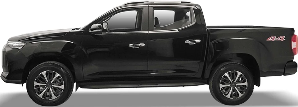 Maxus T90 de perfil